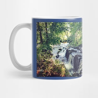 Old Mill Dam Waterfalls Mug